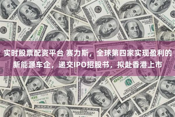 实时股票配资平台 赛力斯，全球第四家实现盈利的新能源车企，递交IPO招股书，拟赴香港上市
